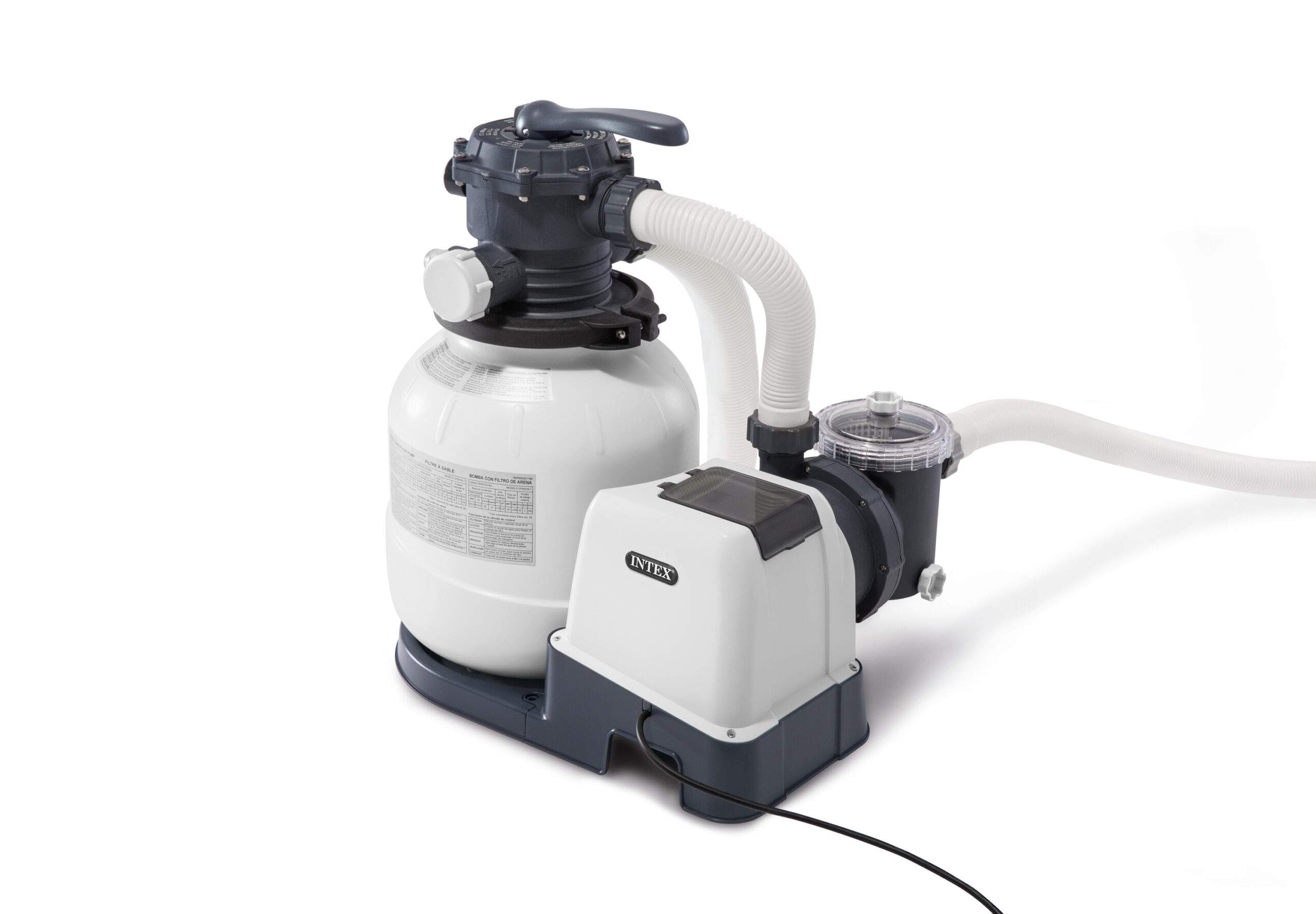 INTEX 2100 GALLONS SAND FILTER PUMP(220-240 VOLT), 2100 GAL./HR 26646 - Image 2