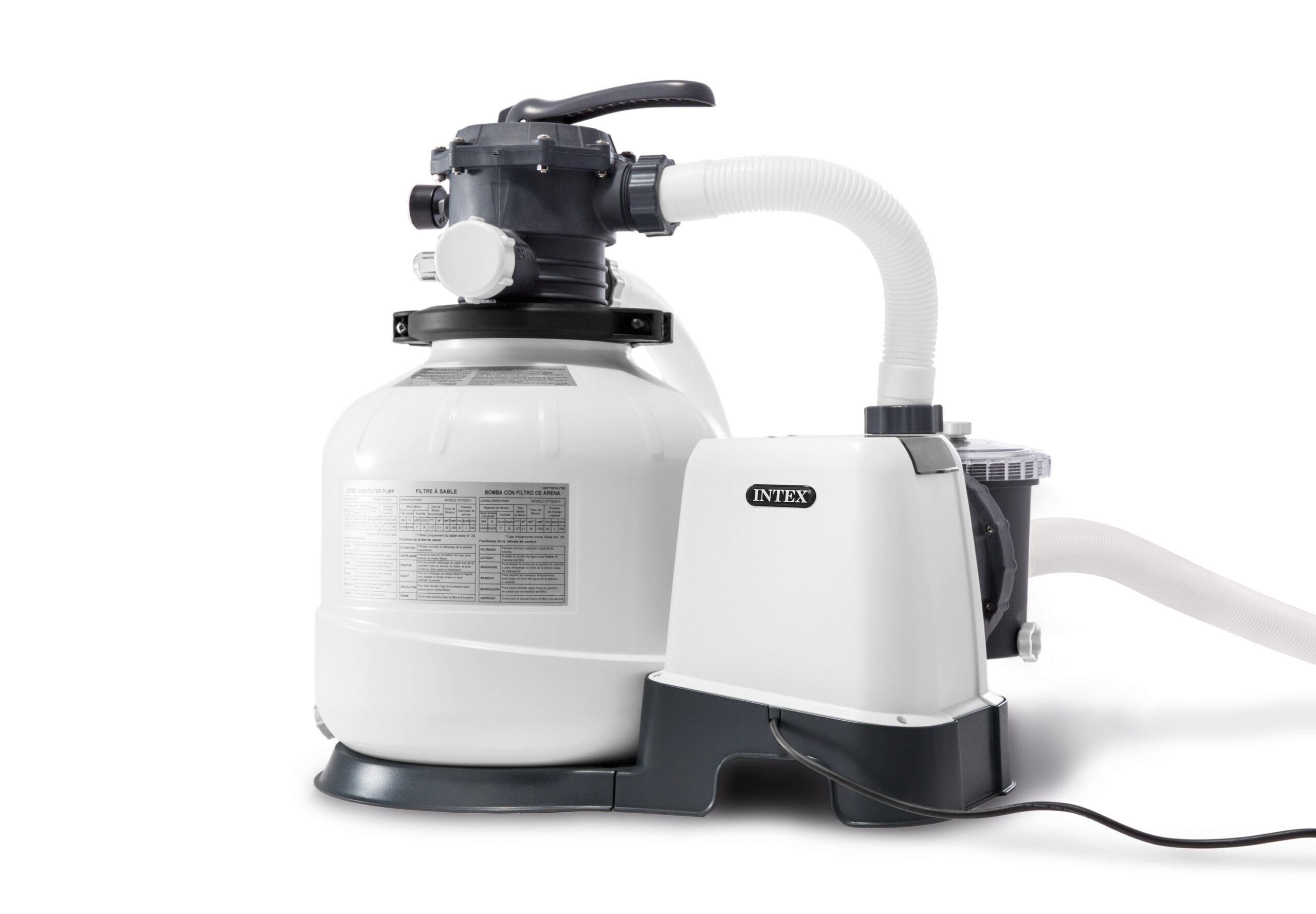 INTEX 2800 GALLONS SAND FILTER PUMP(220-240 VOLT), 2800 GAL./HR 26648 - Image 3