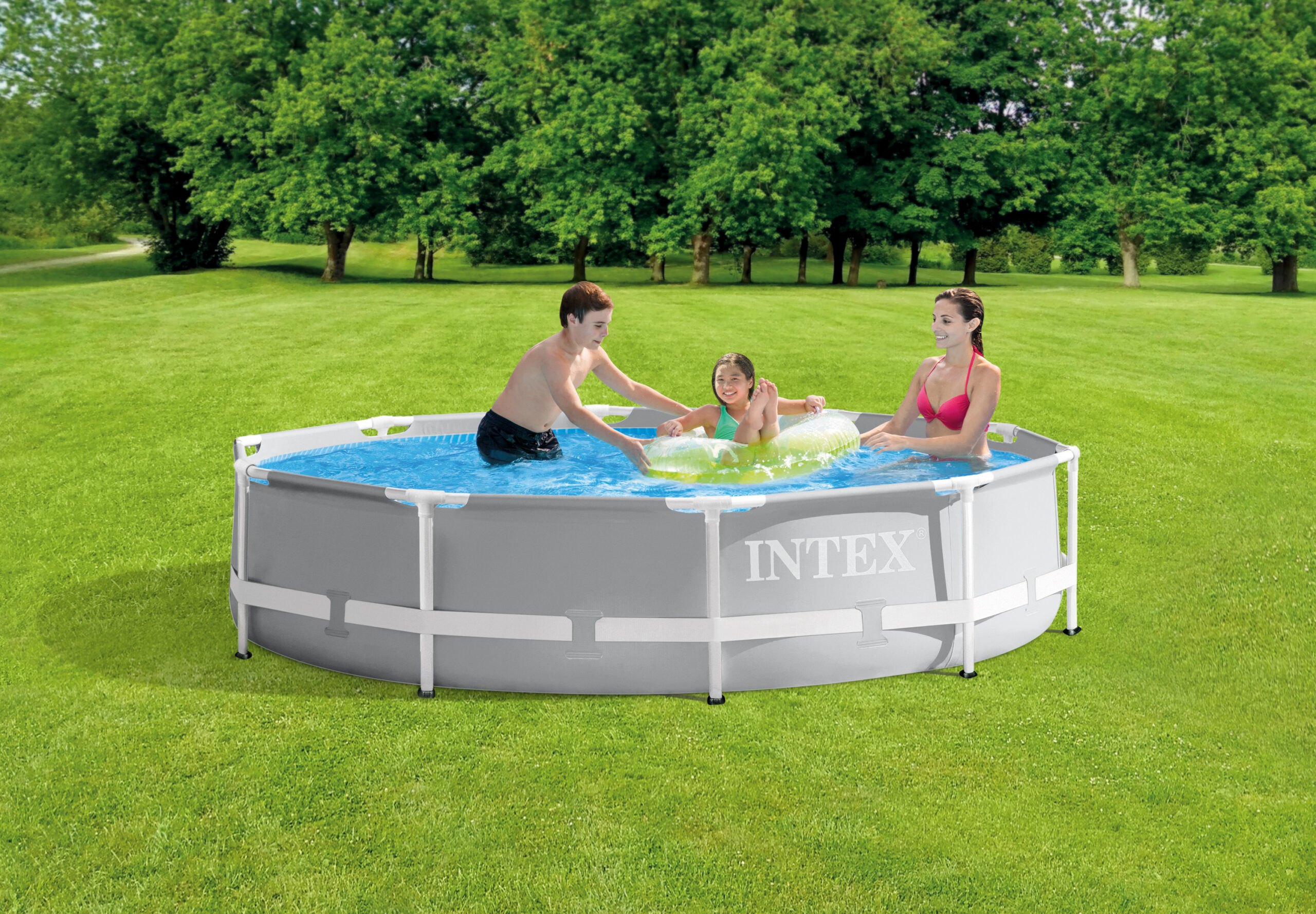 INTEX PRISM FRAME PREMIUM POOL SET, AGES 6+ 26702 (W/220-240V FILTER PUMP) - Image 2