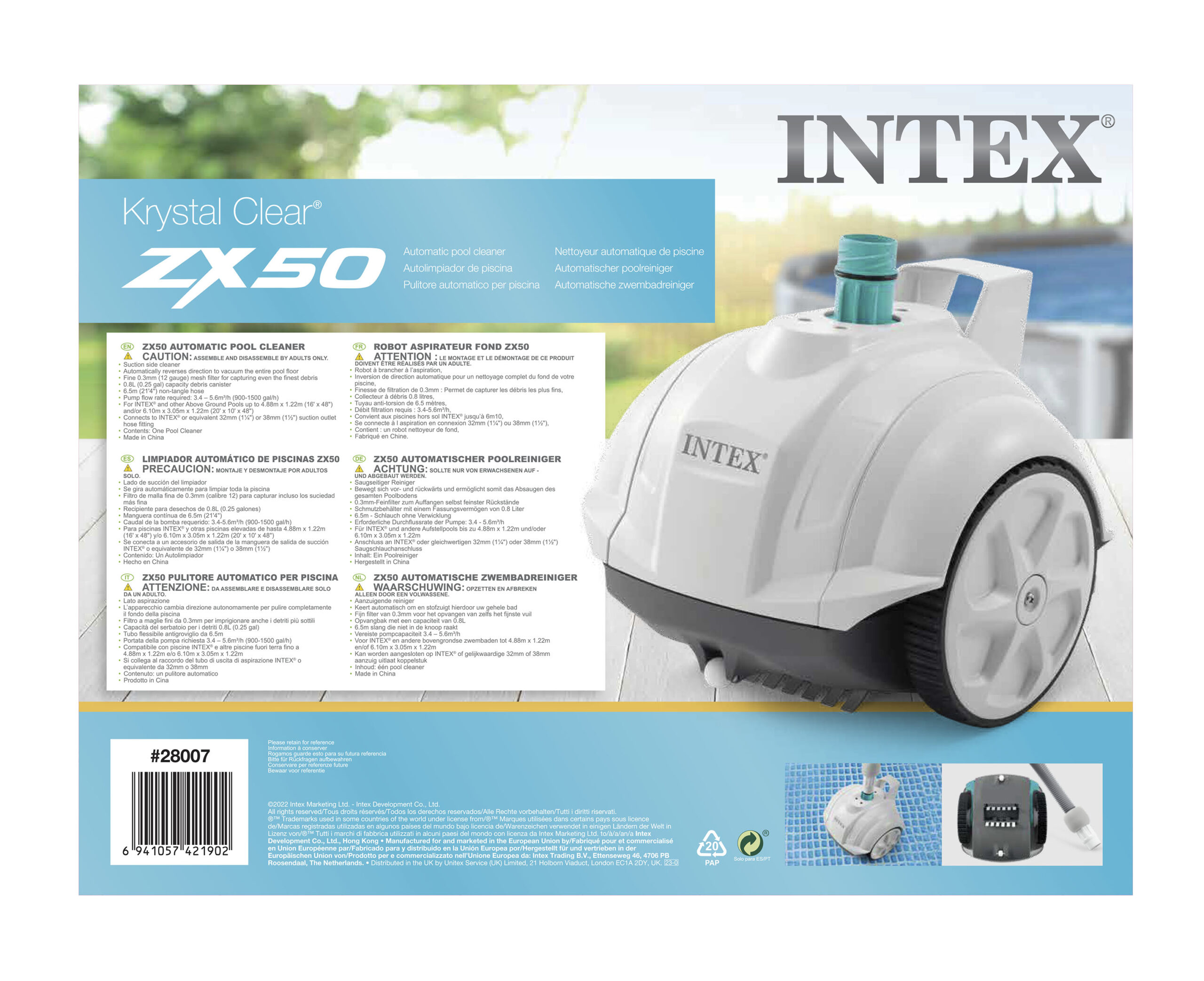 ZX50 AUTO POOL CLEANER