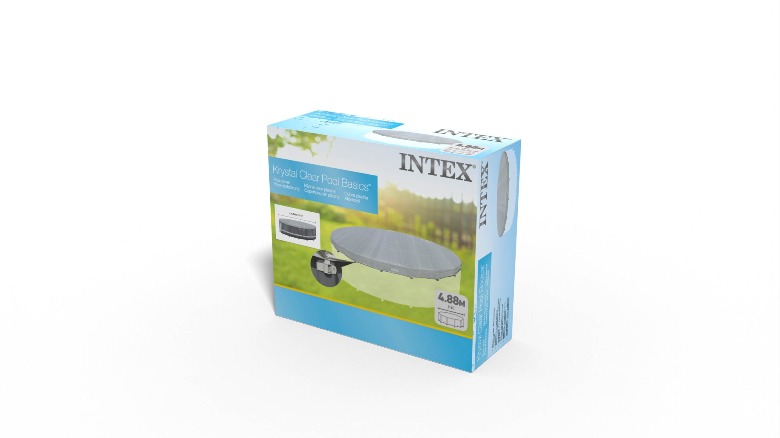 INTEX DELUXE POOL COVER (FOR 16' POOLS) 192"X8" 28040 - Image 2