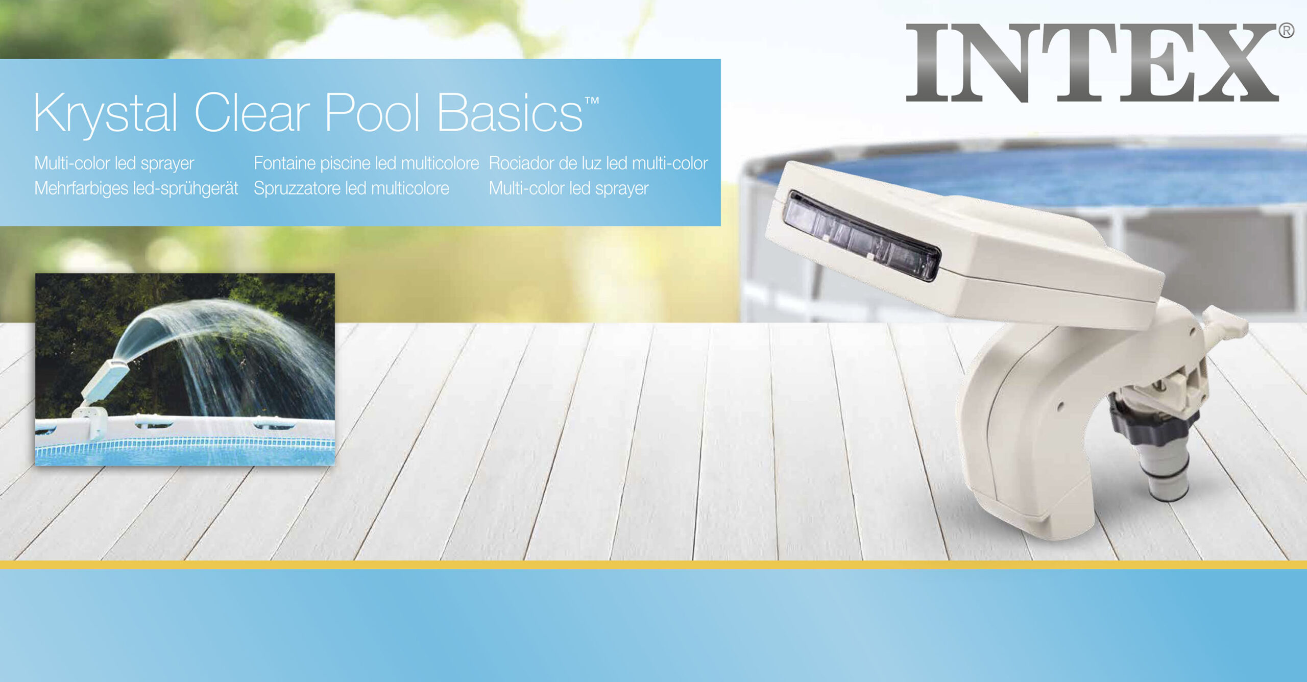 INTEX MULTI COLOR LED POOL SPRAYER 28089 - Image 3
