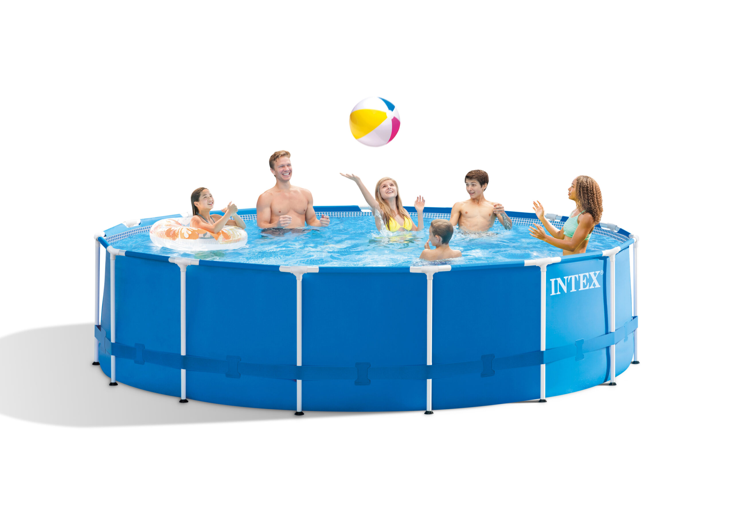 INTEX METAL FRAME POOL SET 15'x48" , Age 6+ 28242 - Image 3