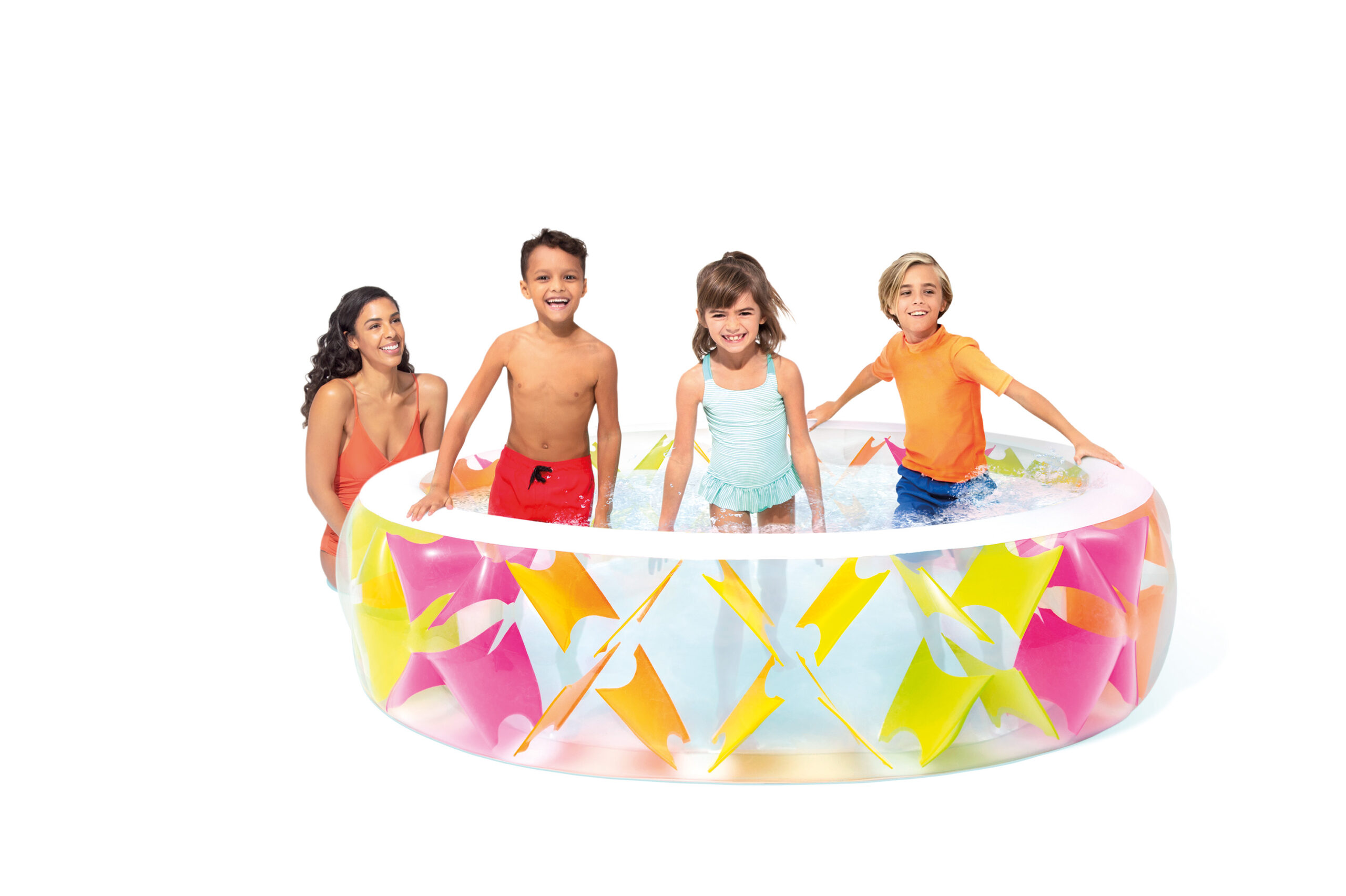 INTEX SWIM CENTER PINWHEEL POOL, AGES 6+ 56494