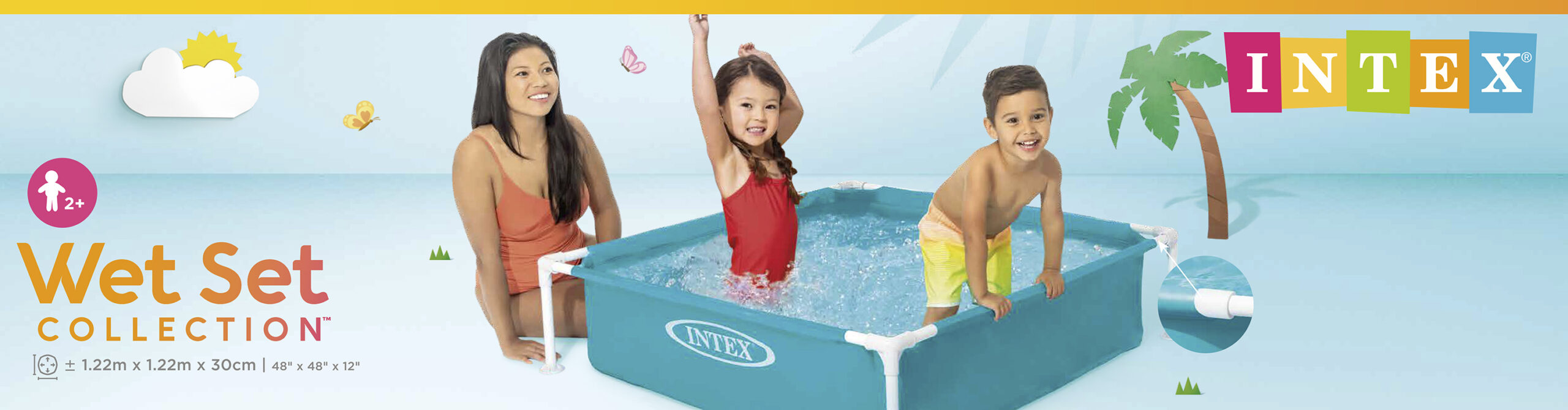INTEX MINI FRAME POOL, AGES 2+ 57173 - Image 5