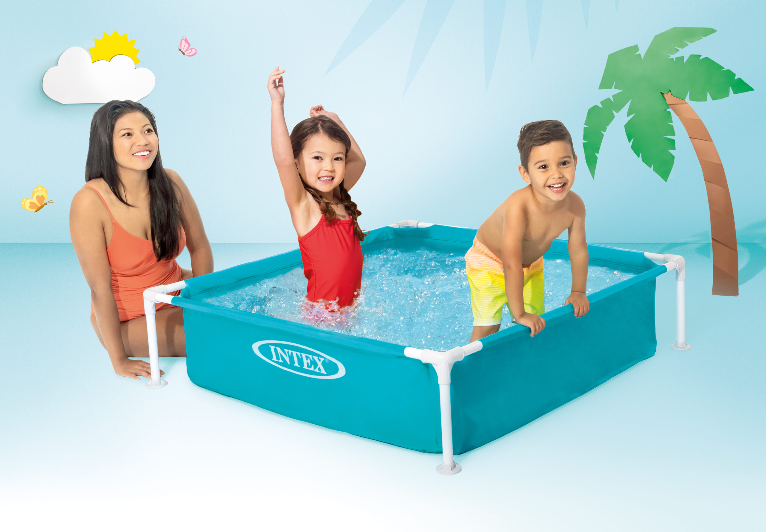 INTEX MINI FRAME POOL, AGES 2+ 57173