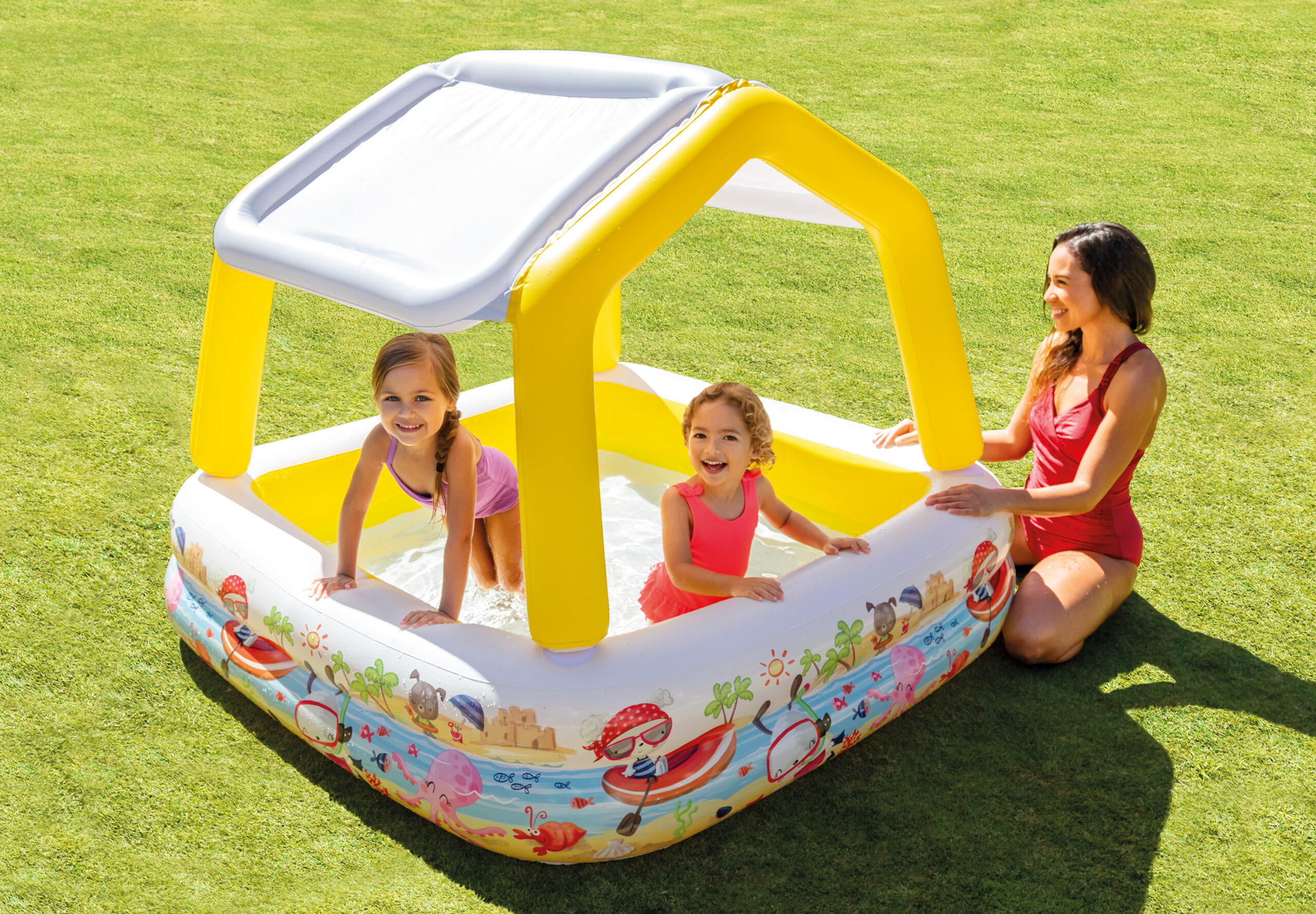 INTEX SUN SHADE POOL, AGES 2+, SHELF BOX 57470 - Image 2