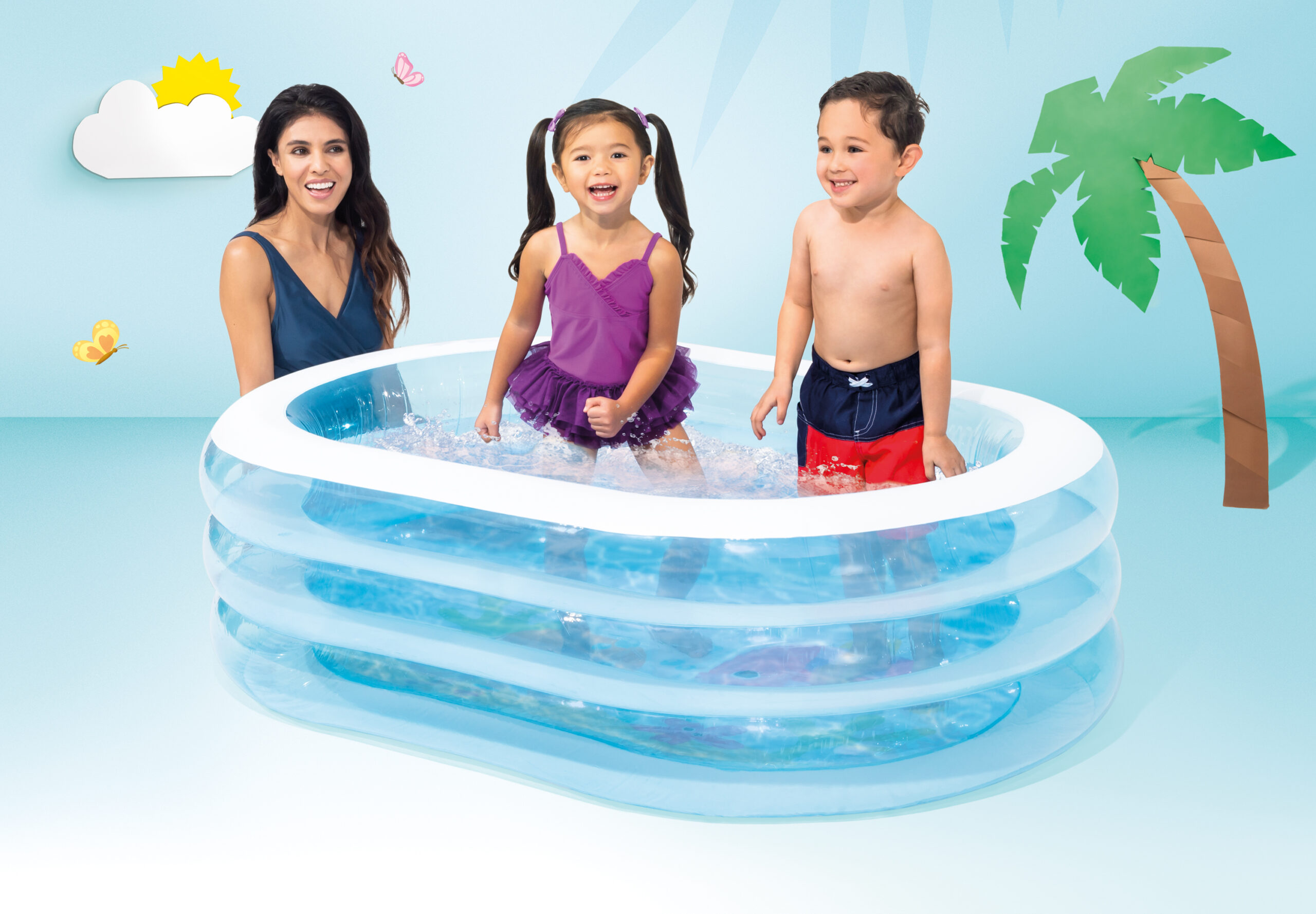 INTEX MY SEA FRIENDS POOL, AGES 3+, SHELF BOX 57482 - Image 2