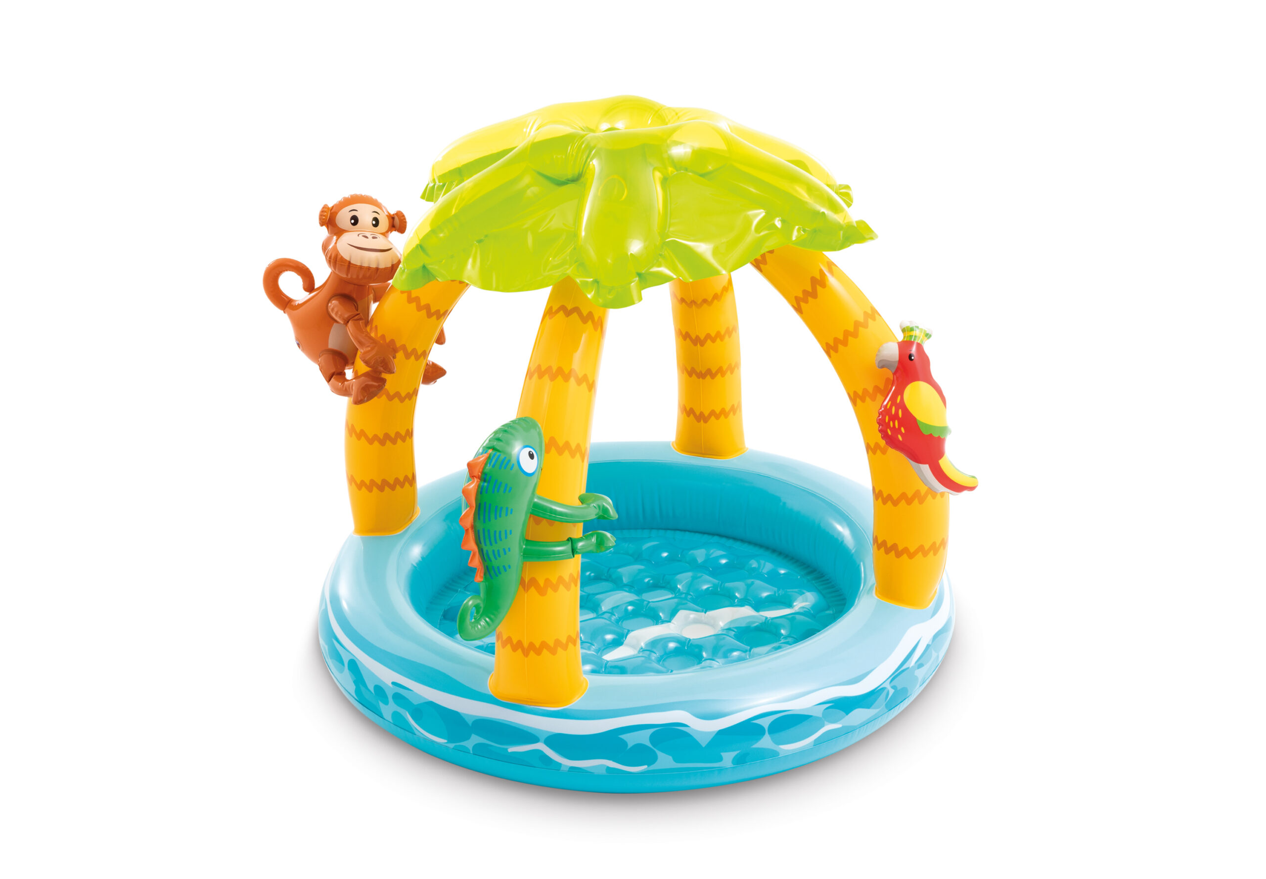 INTEX TROPICAL ISLAND BABY POOL, Ages 1-3 1.02mx86cm 58417 - Image 3