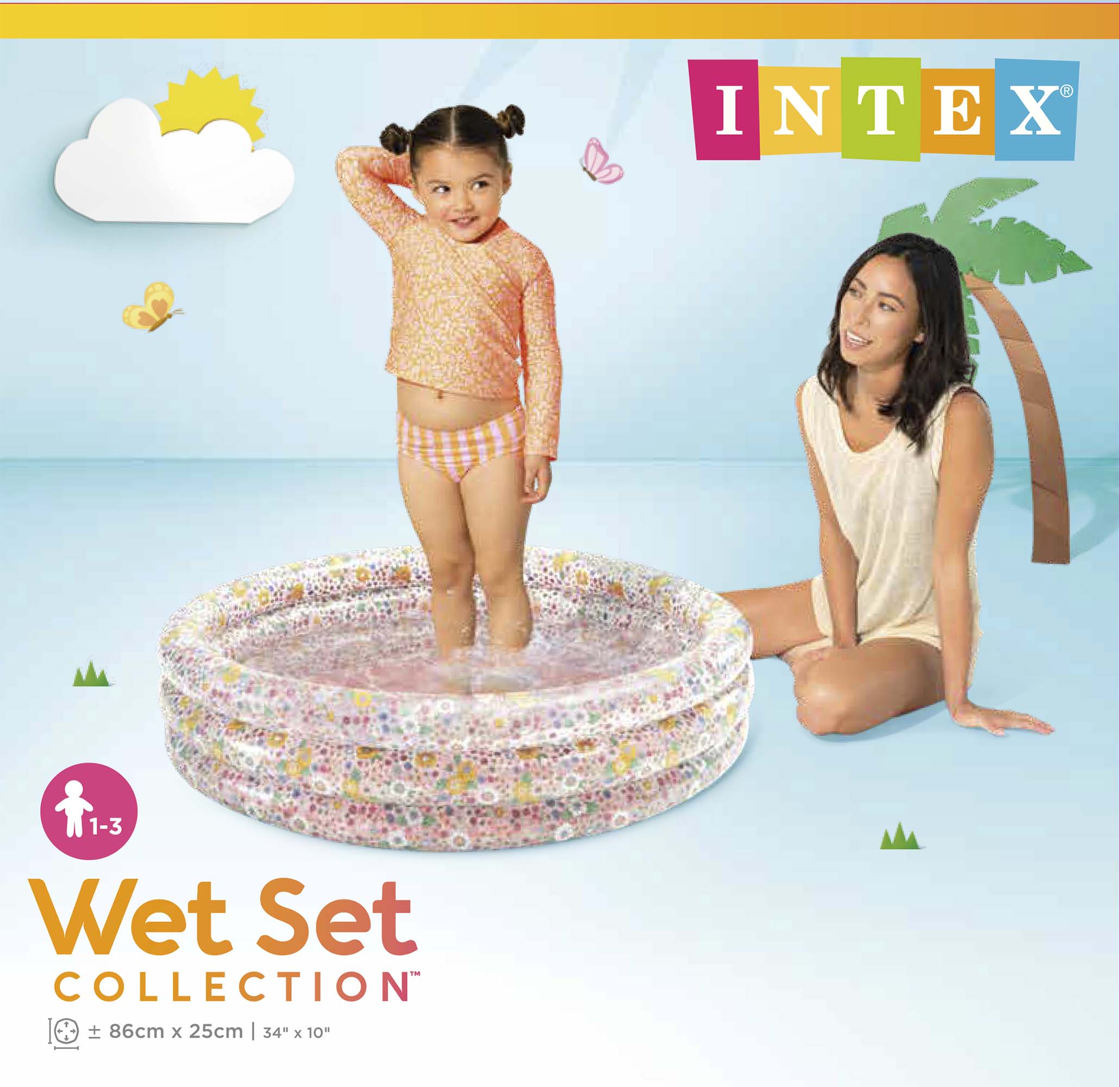 SWEET BLOSSOM BABY POOL 58427