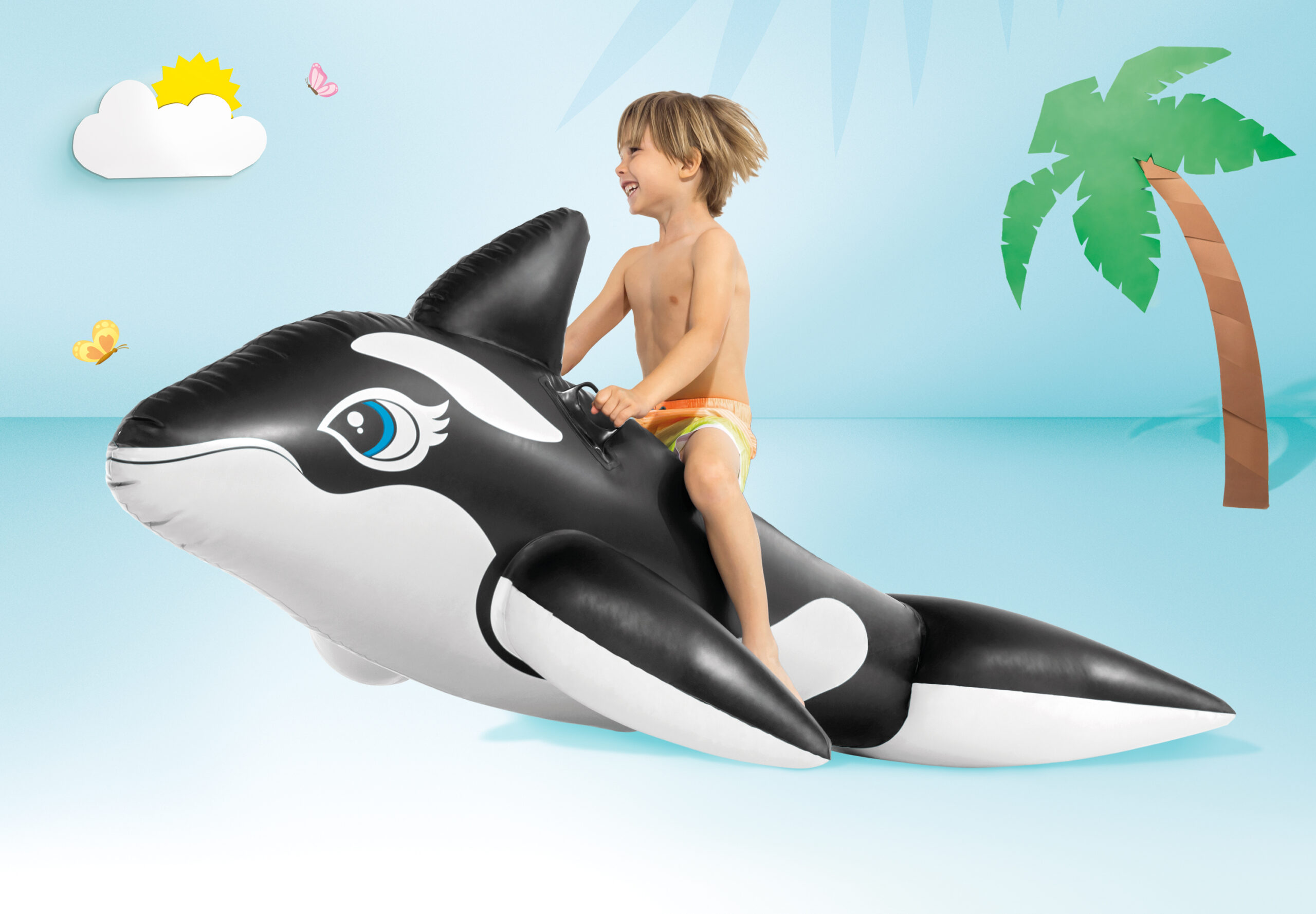 INTEX WHALE RIDE-ON, AGES 3+ 58561 - Image 4