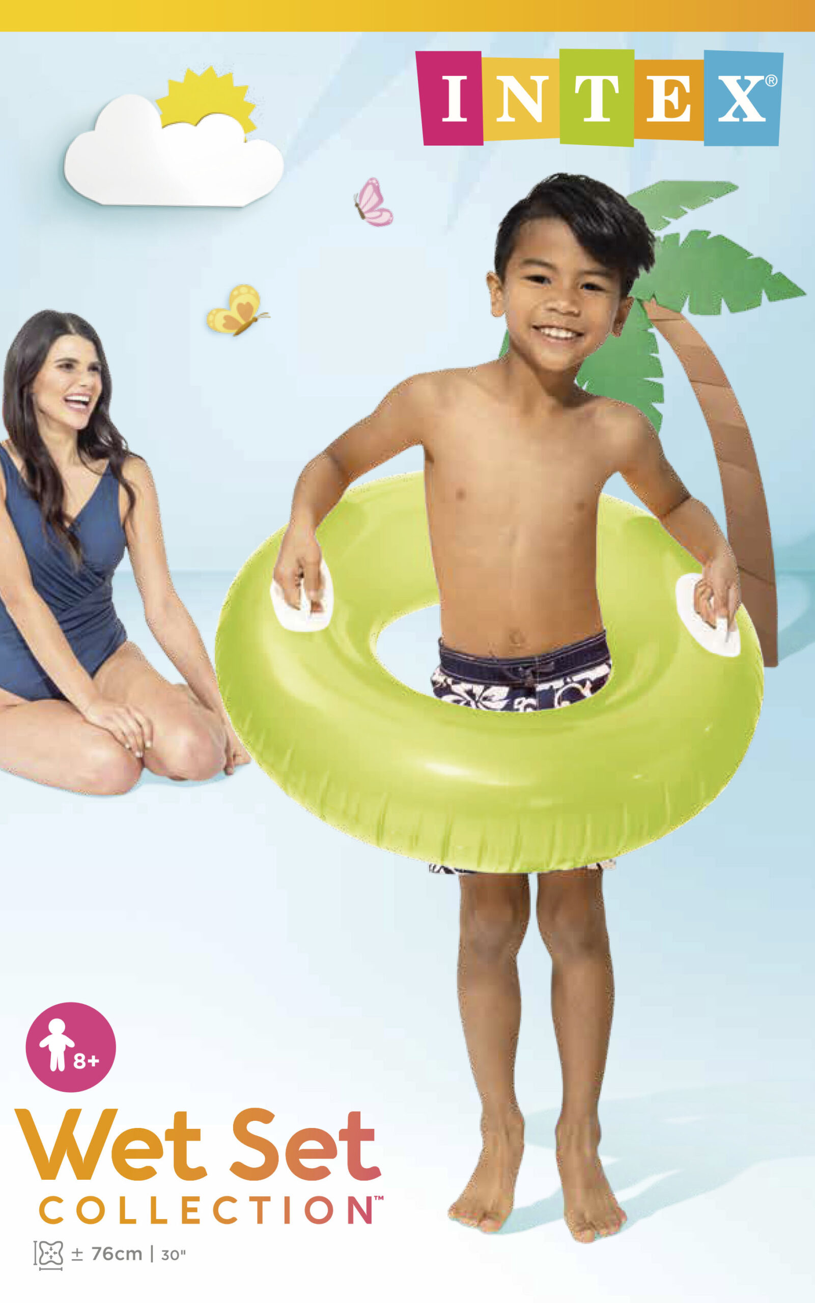 INTEX HI-GLOSS TUBES, AGES 8+, 3 COLORS 59258 - Image 2
