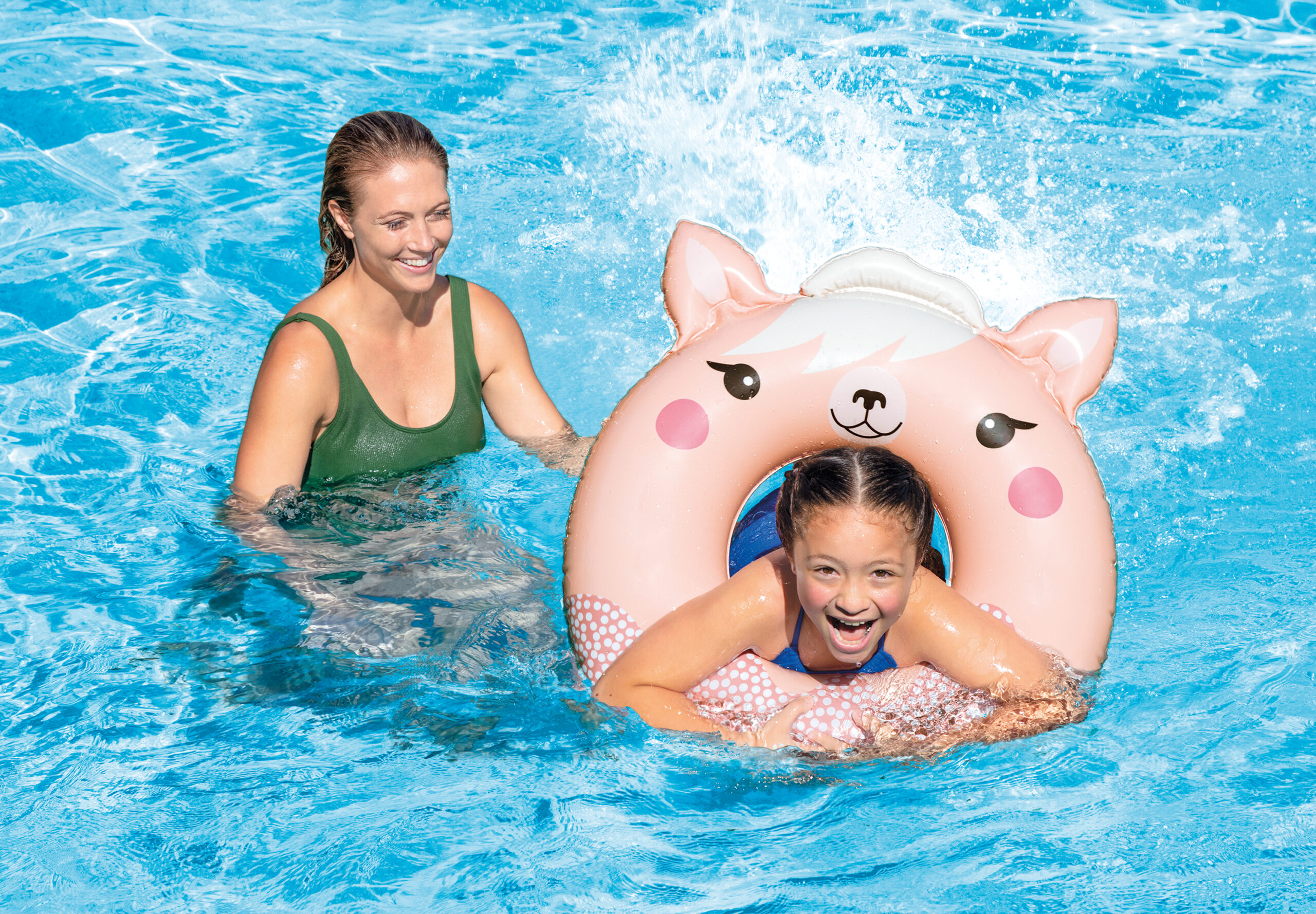 INTEX CUTE ANIMAL TUBES, AGES 8+, 3 ASST. 59266