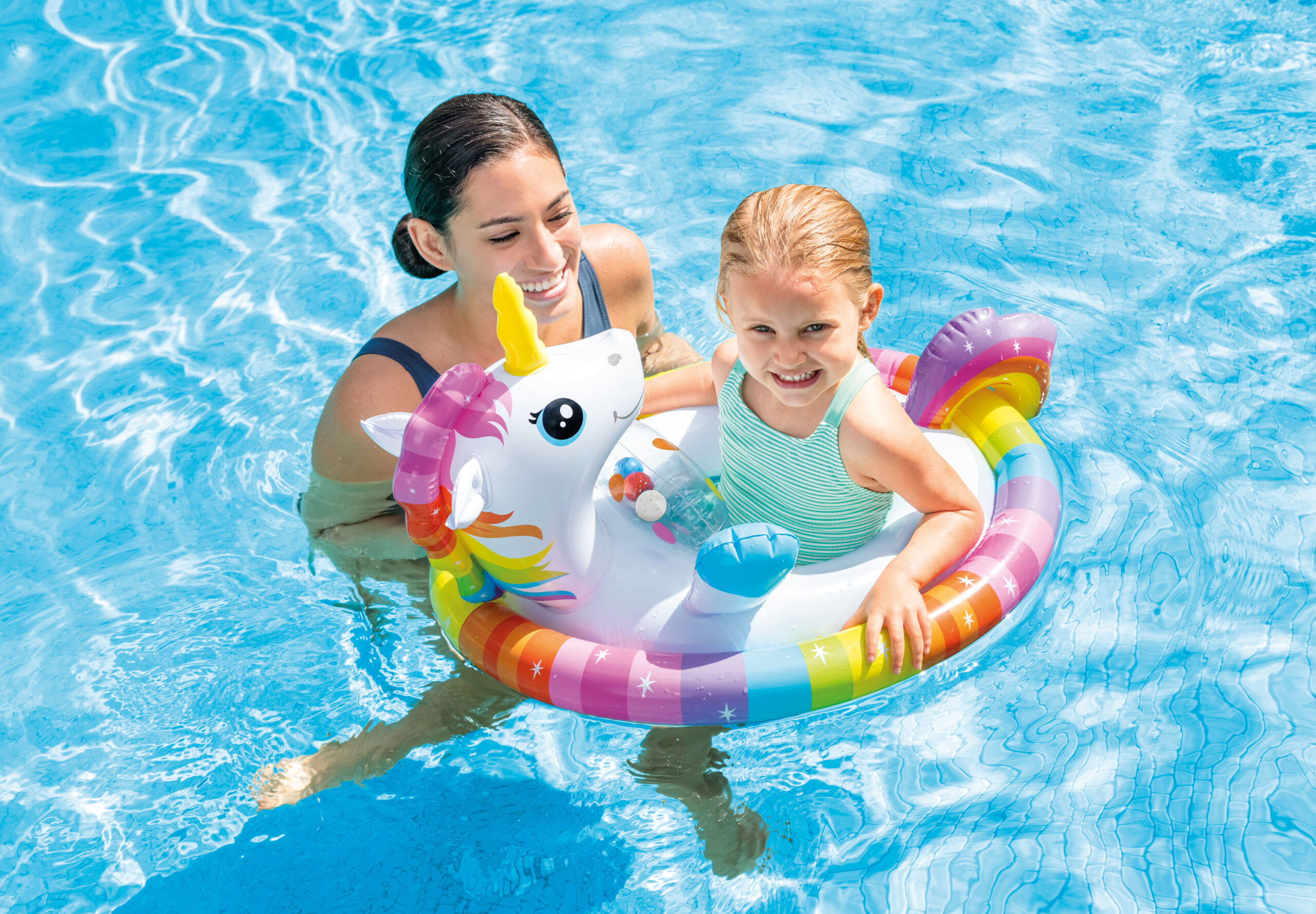 INTEX SEE-ME-SIT POOL RIDERS, AGES 3-4, 3 STYLES, POLYBAG 59570 - Image 3