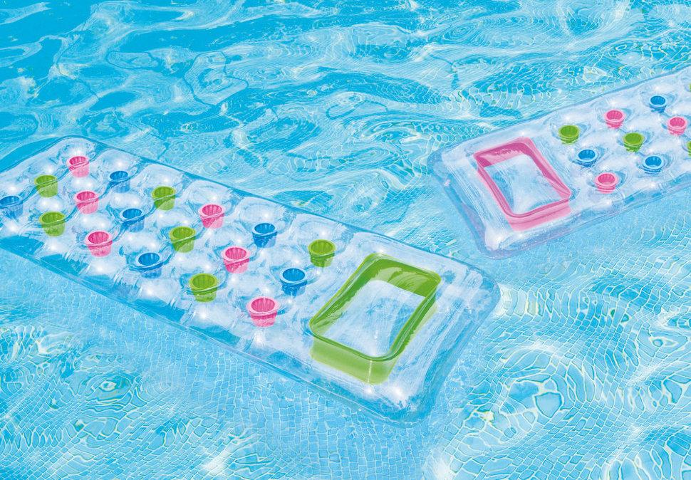 INTEX 18-POCKET SUNTANNER MATS, 2 COLORS 59894