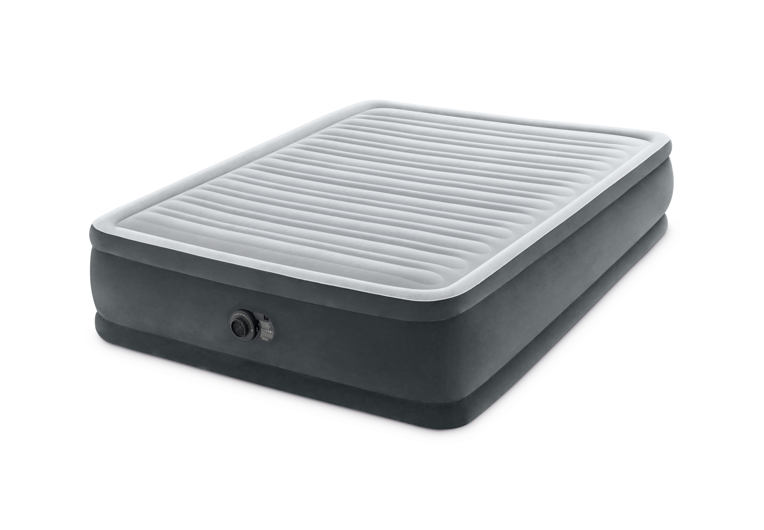 INTEX QUEEN COMFORT-PLUSH AIRBED WITH FIBER-TECH RP (w/220-240V Internal Pump) 1.52mx2.03mx46cm 64414