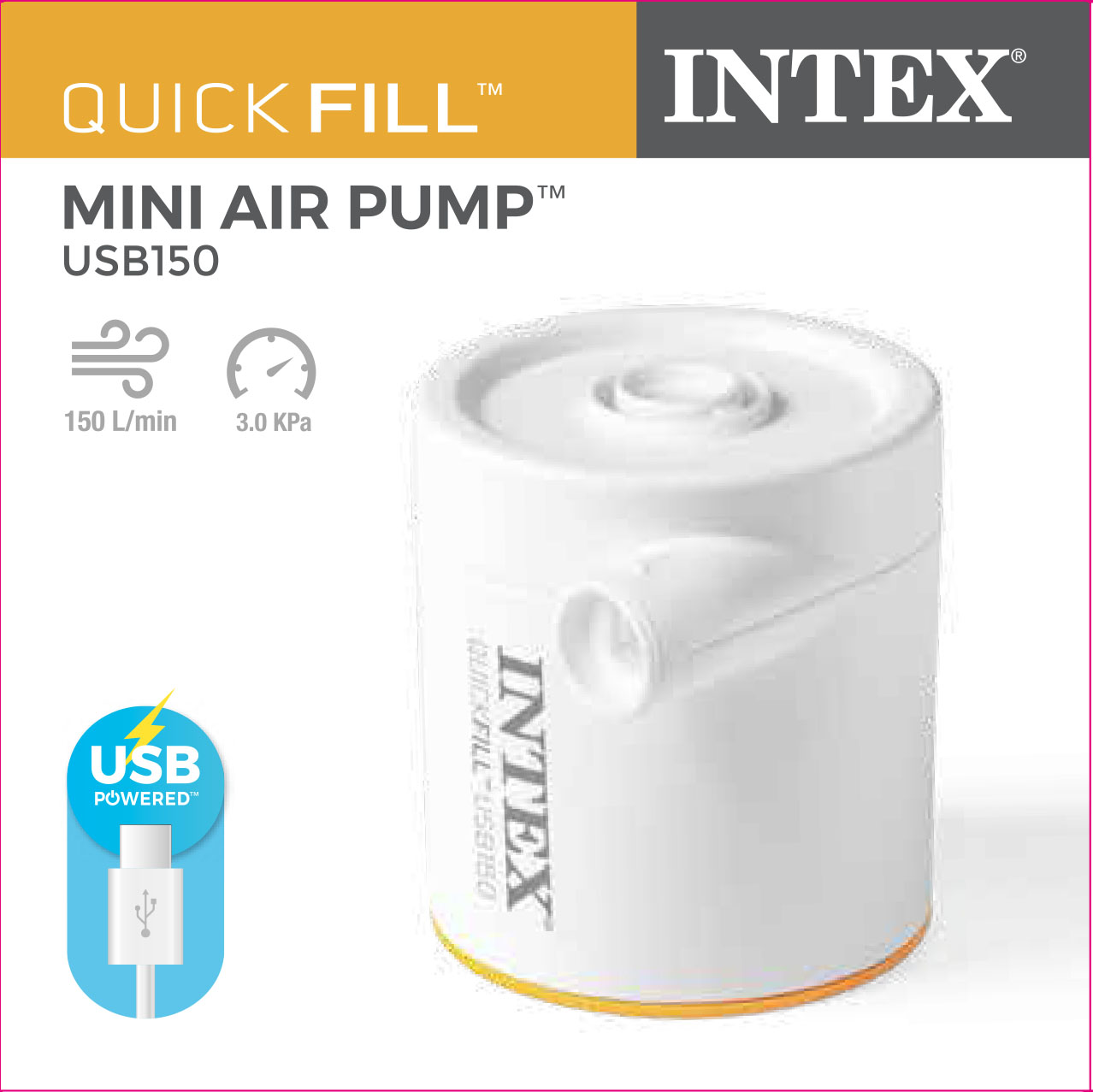 QUICKFILLTM USB150 AIR PUMP 66616