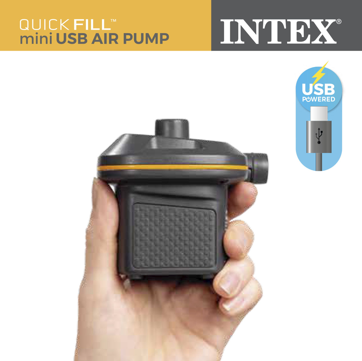 INTEX MINI QUICKFILLTM USB AIR PUMP 66635