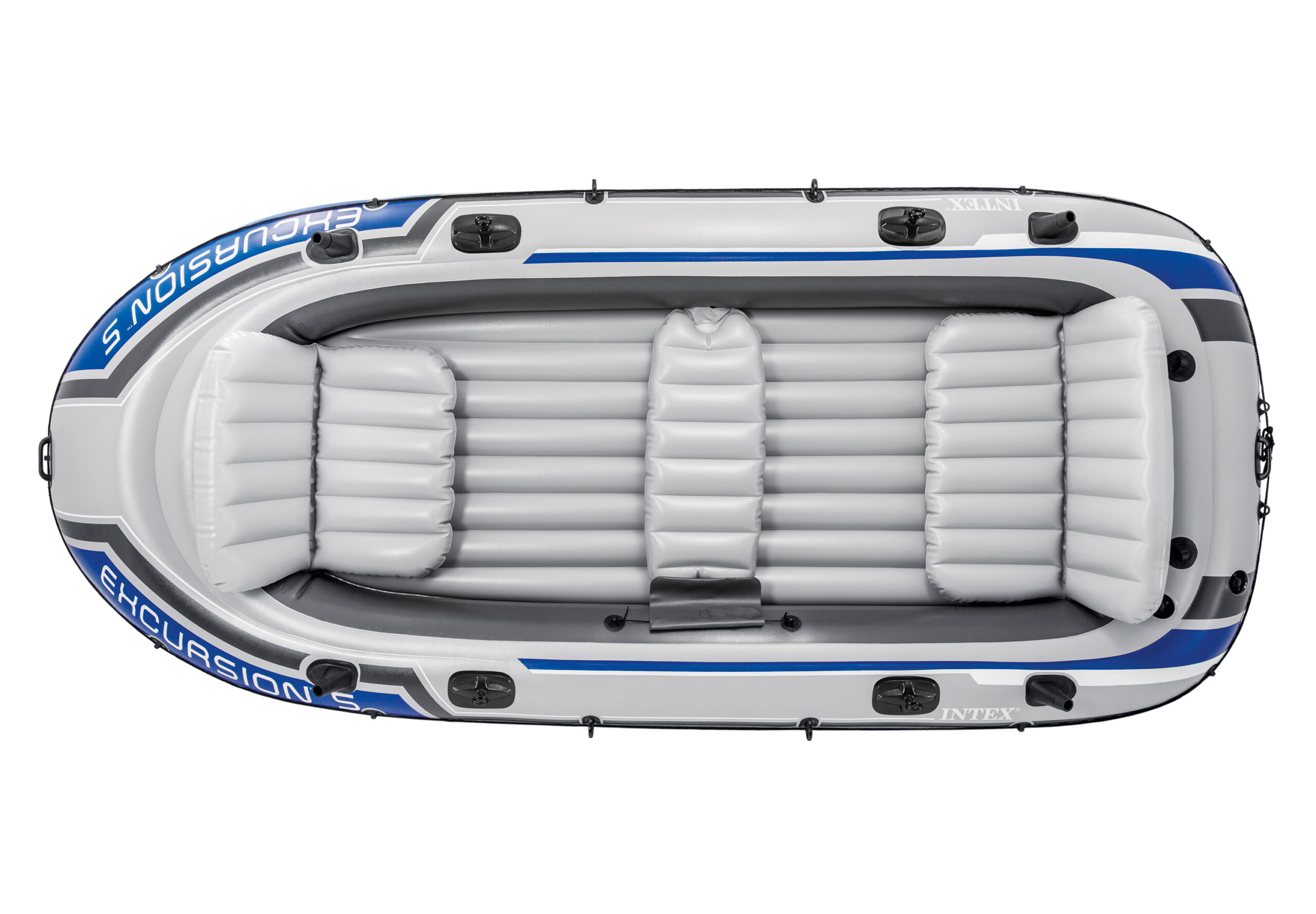 INTEX EXCURSION 5 BOAT SET (WITH 54" ALUMINUM OARS, 68614) 68325