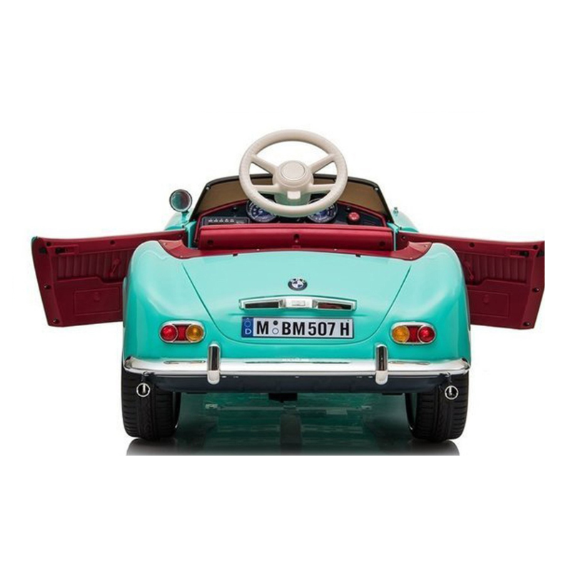 CLASSIC BMW SCREEN-EVA WHEEL LEATHER SEAT SOUNDS SYSTEM RIDE ON CAR SX1938 18087 - Image 4