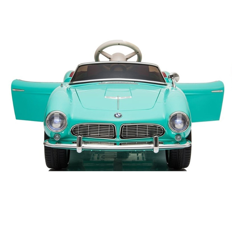 CLASSIC BMW SCREEN-EVA WHEEL LEATHER SEAT SOUNDS SYSTEM RIDE ON CAR SX1938 18087 - Image 2