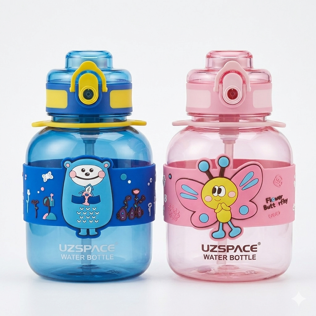 UZSPACE PLASTIC WATER BOTTLE 800 ML 2403