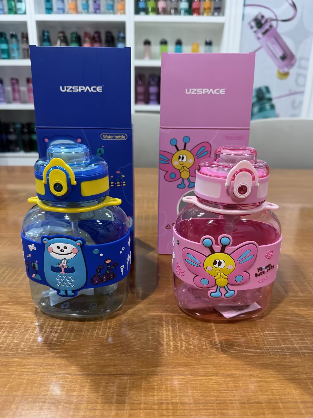 UZSPACE PLASTIC WATER BOTTLE 800 ML 2403 - Image 2