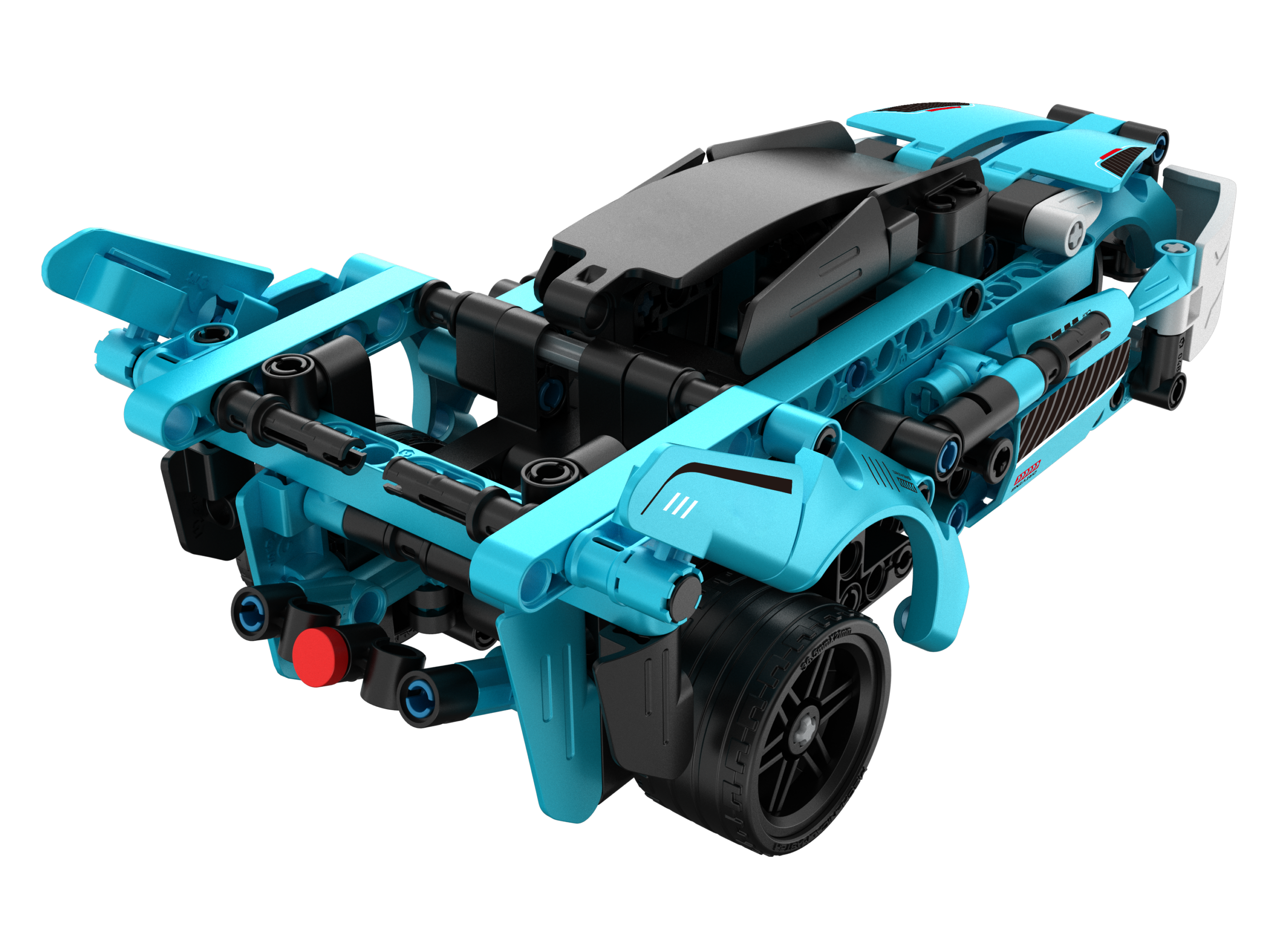 IM MASTER 2 IN 1 PULL BACK SUPER CAR&MOTORCYCLE 5829 - Image 2