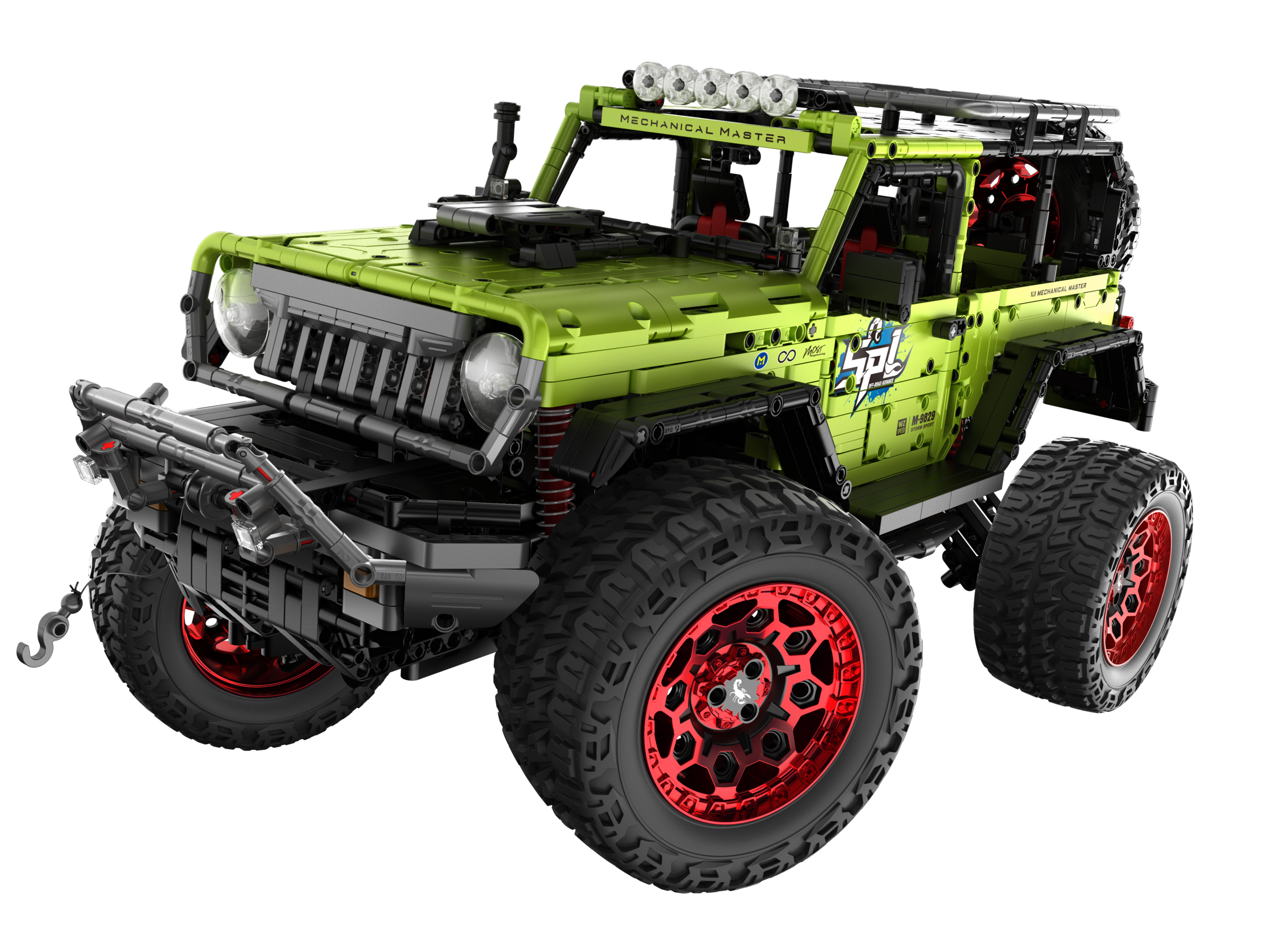 IM MASTER 1:6 RC ROCK CRAWLER 9829-2