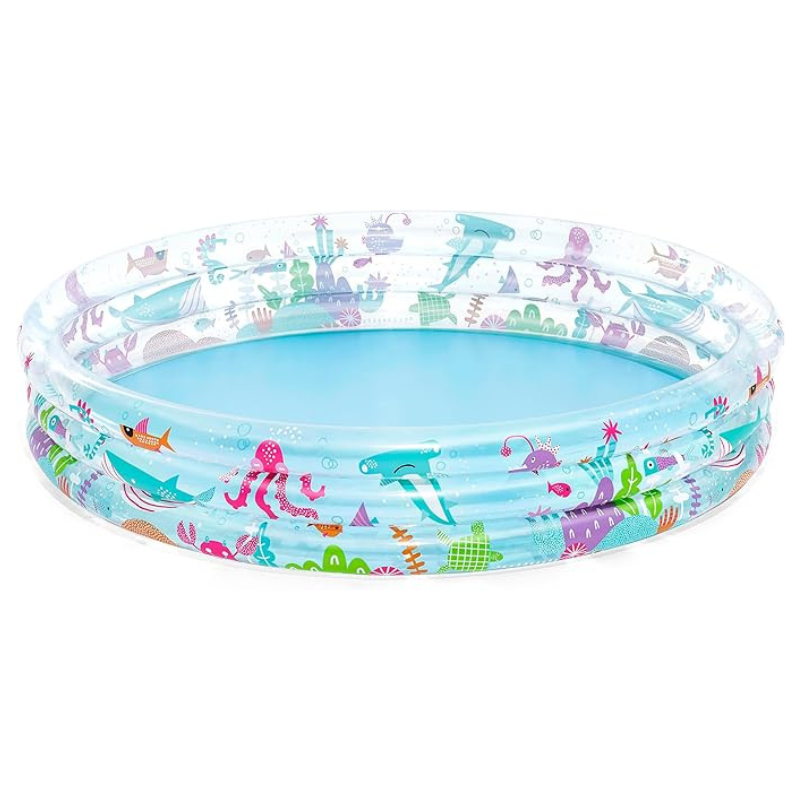 Bestway Φ60" x H12"/Φ1.52m x H30cm Deep Dive 3-Ring Pool - Image 3