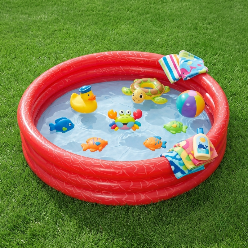 60IN X H12IN/ 1.52M X H30CM P.LAY POOL. 51026 - Image 2