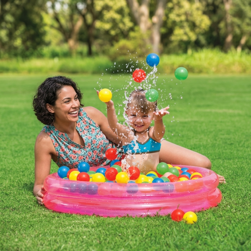 BESTWAY Φ36" x H8"/Φ91cm x H20cm 2-Ring Ball Pit Play Pool