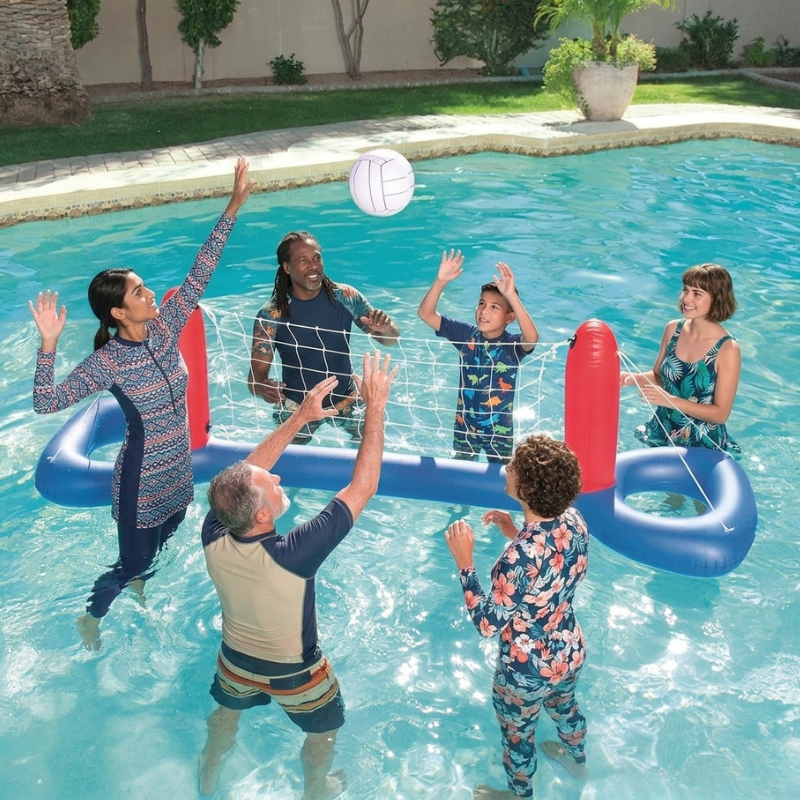 Bestway 96" x 25"/2.44m x 64cm Volleyball Set 52133 - Image 2