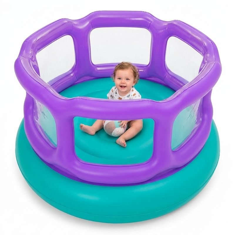 Bestway 60" x 60" x 33"/1.52m x 1.52m x 84cm Laugh 'n Leap Bouncer