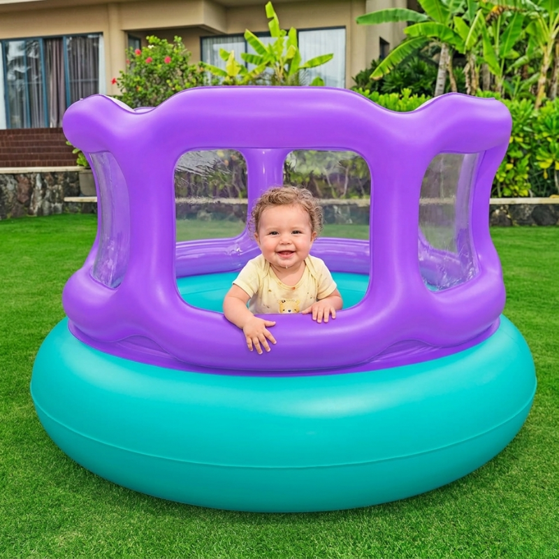 Bestway 60" x 60" x 33"/1.52m x 1.52m x 84cm Laugh 'n Leap Bouncer - Image 2