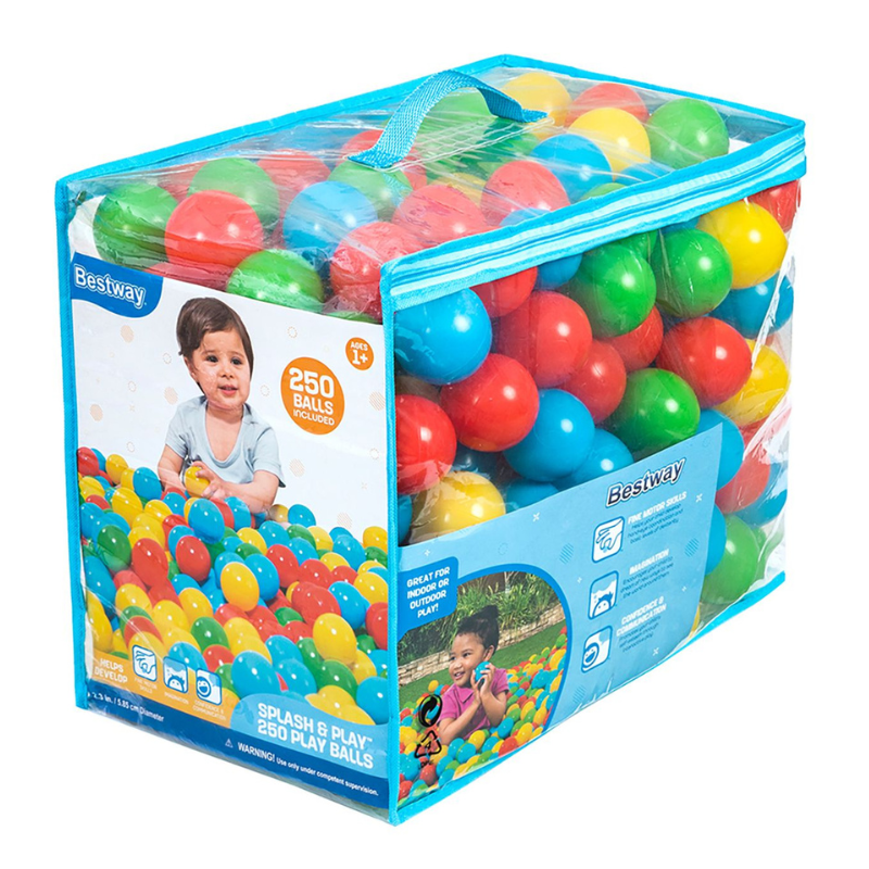 Bestway 2.3"/5.85cm SPLASH & PLAY 250 PLAY BALLS - Image 5