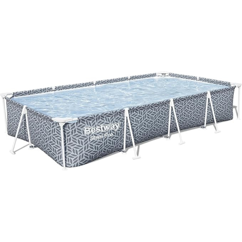 BESTWAY Steel Pro 12' x 6'7" x 26"/3.66m x 2.01m x 66cm Pool Set - Image 2