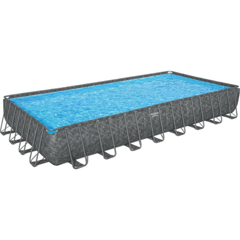 BESTWAY APX 365 31'4" x 16' x 52"/9.56m x 4.88m x 1.32m Rectangular Pool Set