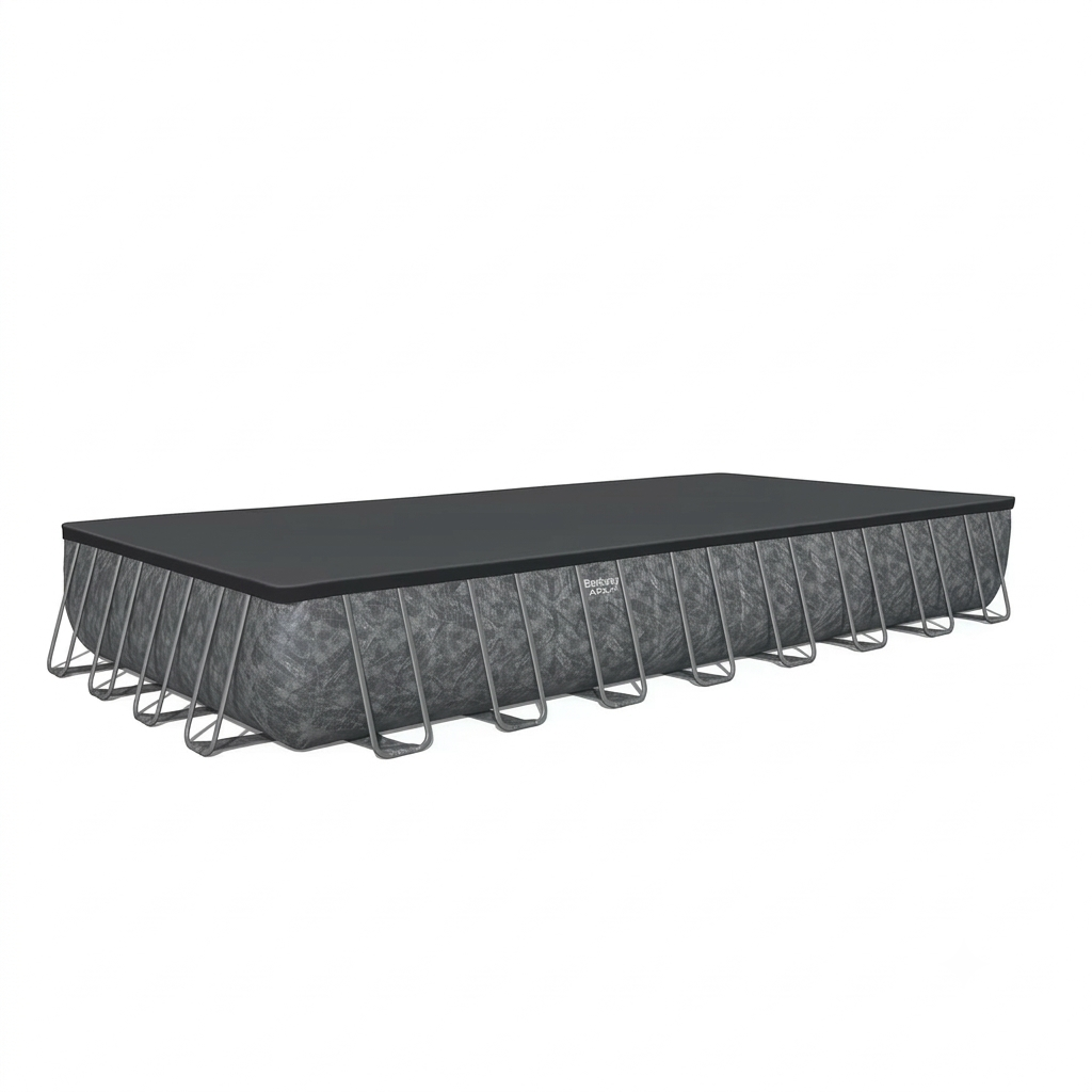 BESTWAY APX 365 31'4" x 16' x 52"/9.56m x 4.88m x 1.32m Rectangular Pool Set - Image 3