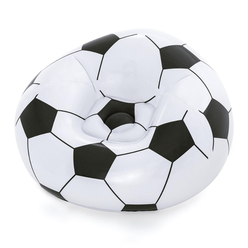 45" x 44" x 26"/1.14m x 1.12m x 66cm Beanless Soccer Ball Chair 75010 - Image 3