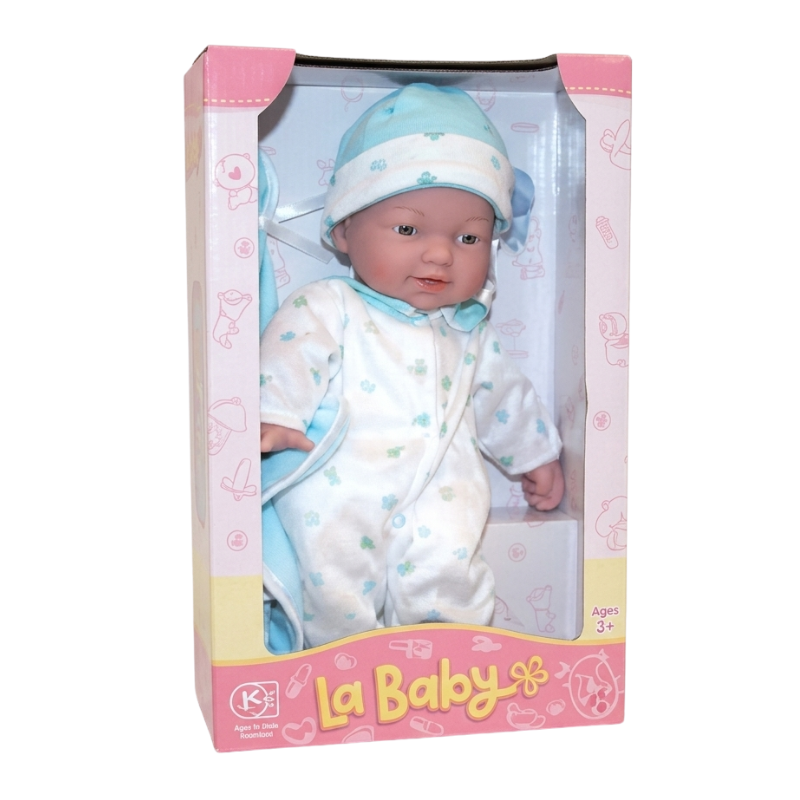 11" La Baby with blue outfit 13111