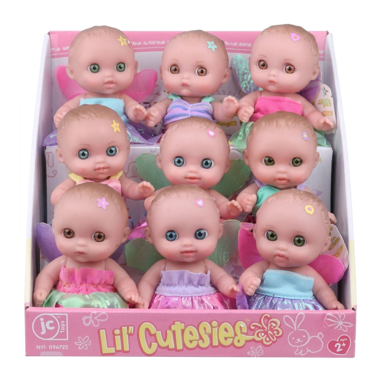 5" Lil' Cutesies asst fairy and mermaid JC TOYS 16906FM