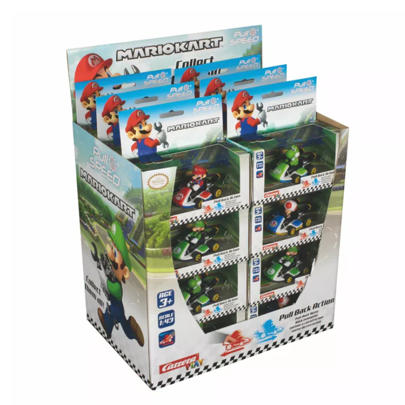 PULL N SPEED MARIO KART ASSORTED 17039 - Image 2