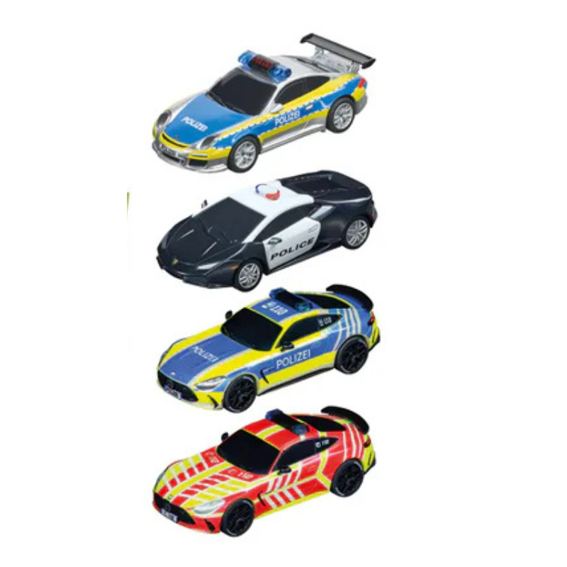 PULL N SPEED SOUND & LIGHT LICENCE CAR 1:43 17076 - Image 3