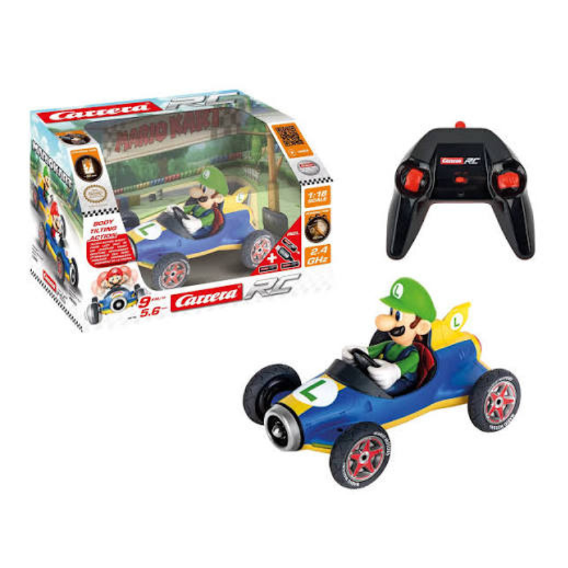 R/C MARIO KART MACH8-LUIGI 1:18 181067