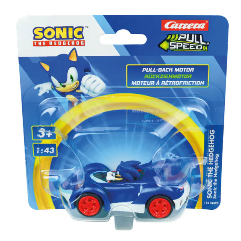 PULL N SPEED SONIC THE HEDGEHOG - SONIC BLISTER 18409