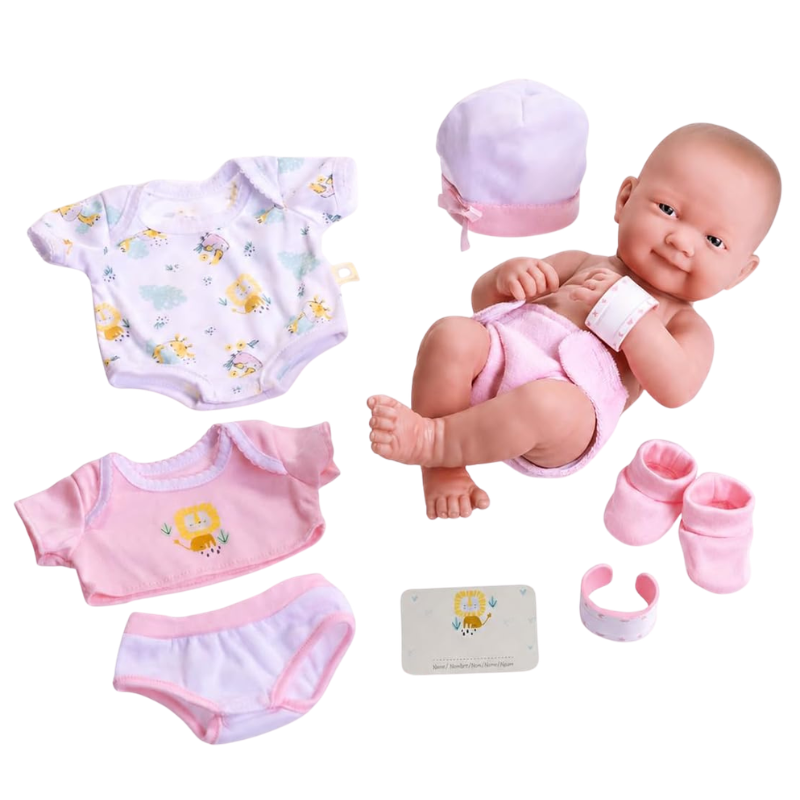 JC TOYS 14" La Newborn gift set 18543 - Image 2