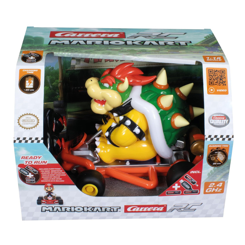 RC MARIO KART PIPE KART BOWSER 200981 - Image 3