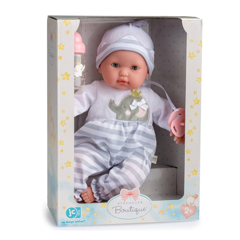 15" BERENGUER BOUTIQUE DOLL WITH OPEN/CLOSE EYES 30056