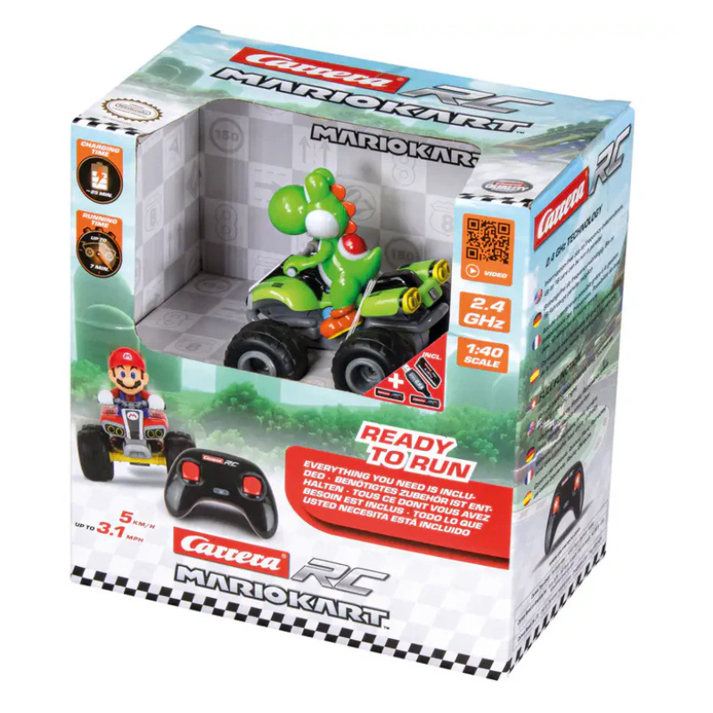 RC MARIO KART YOSHI QUAD 1:40 400021 - Image 3